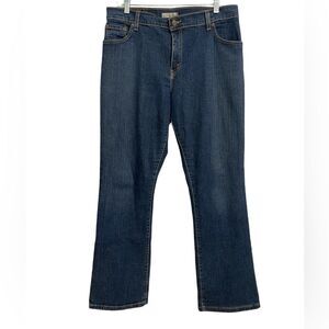 Levi's 550 Relaxed Bootcut Jeans Women's Size 14 Stretch Dark Wash Streetwear